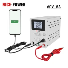 Fuente de alimentación ajustable de CC, fuente de banco de laboratorio de conmutación, regulador de voltaje y corriente Digital, 0,01 V, 30 V, 10A