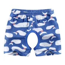 Штаны из чистого хлопка для маленьких девочек, шорты с открытым шаговым швом для малышей 3 месяцев, одежда для мальчиков 0-1-2 лет, летние шорты с открытым швом, летняя одежда