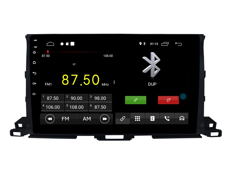 Discount Car Android 9.0 Player for Toyota HIGHLANDER 2015 tape recorder 4G Lte sim card Bluetooth GPS Radio Head Unit 2.5D IPS screen 2 Discount Car Android 9.0 Player for Toyota HIGHLANDER 2015 tape recorder 4G Lte sim card Bluetooth GPS Radio Head Unit 2.5D IPS screen 2