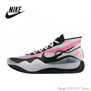 

Nike ZOOM KD12 EP Basketball Shoes for Men Breathable Outdoor Sports Sneakers Size40-46 Medium Cut Synthetic Culture