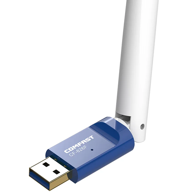 Comfast CF-826F 6dbi антенна USB беспроводной адаптер Wi-Fi сетевая карта 802.11b/n wifi антенный передатчик ПК Wi-Fi ЛВС-приемник