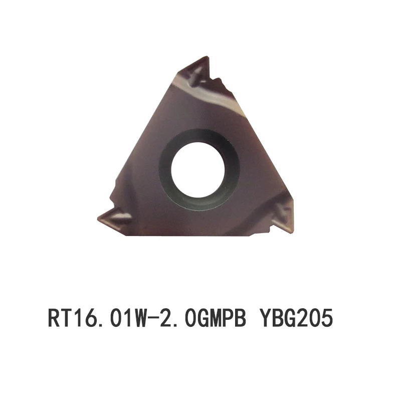 10pcs Rt16.01w2.00gmpb Ybg205 Pitch 2.0 With Chipbreaker Zcc Thread