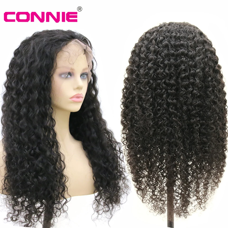 Cheap Connie Curly 13X4 Lace Front Middle Ratio 8\