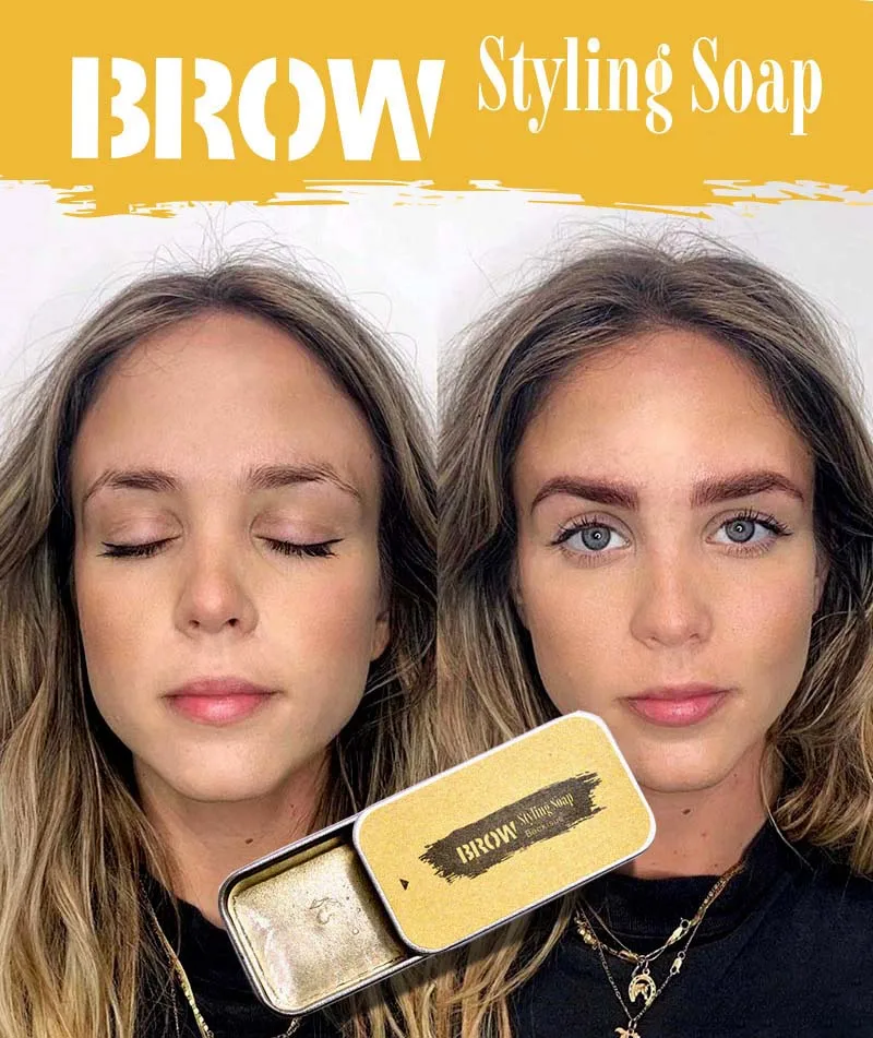 3D Feathery Brows макияж гель мыло брови комплект длительный бровей установка гель Водонепроницаемый бровей помада-ТИНТ косметика