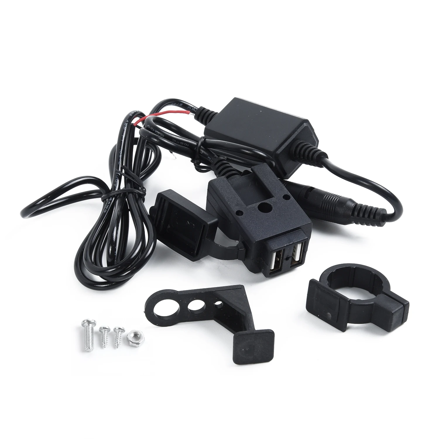 Мотоциклетное зарядное устройство розетка руль с переключателем крепления Водонепроницаемый двойной USB прочный универсальный горячий лучший