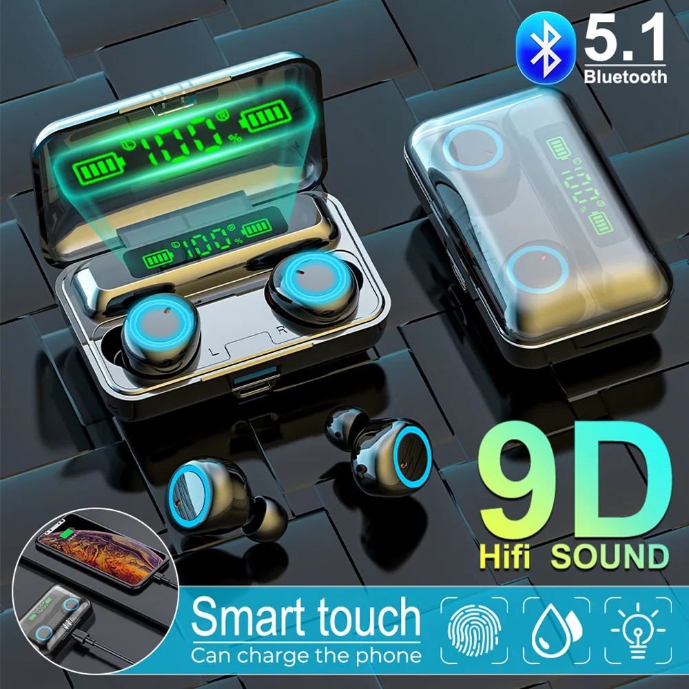 Новые Bluetooth-наушники TWS беспроводные наушники 12D Спортивная стереогарнитура с