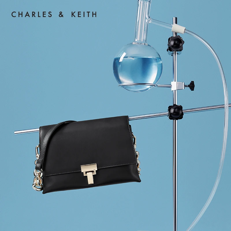 CHARLES＆KEITH Новинка на Осень 2020SL2 20671166Женская сумка через плечо с металлической