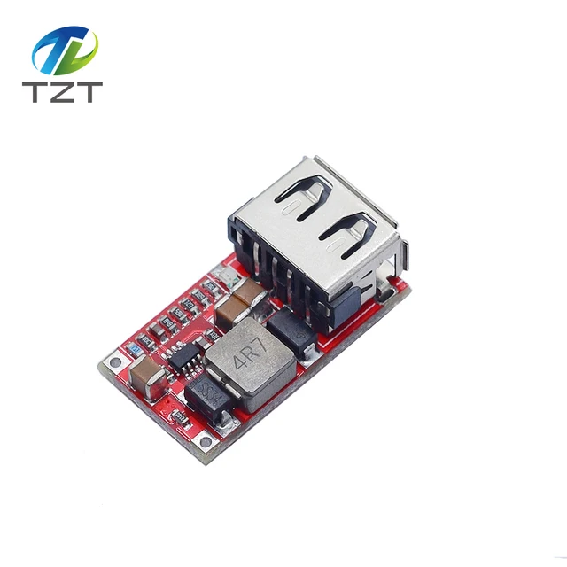 Step Up Forhigh-efficiency 12v To 5v Dc Buck Converter 3a Usb Car Charger  Module