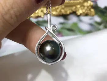 

NEW 925 Sterling Silver Pendant Base Findings Jewelry Parts Fittings Women Accessories for Pearls Stones Beads Coral Agate