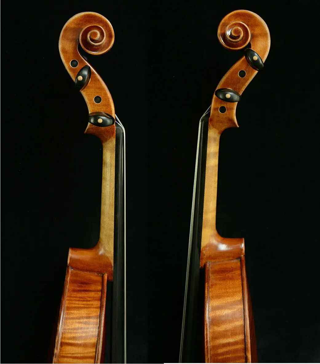 Реальные фото мастер скрипка Stradivari 1716 Мессия скрипка боснийский клен и Австрийская ель