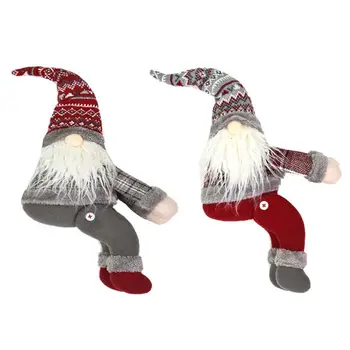 

Swedish Santa Gnome Doll Window Curtain Buckle Holder Christmas Decoration Home New Year Hanging Doll Navidad Natal Xmas Gifts