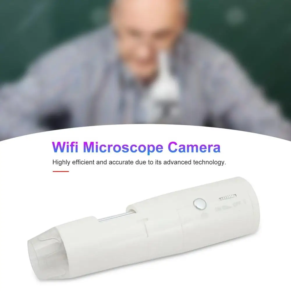 Беспроводной Цифровой Микроскоп PFC оптика 200X Портативный мини WiFi USB микроскоп камера для смартфонов ПК планшет