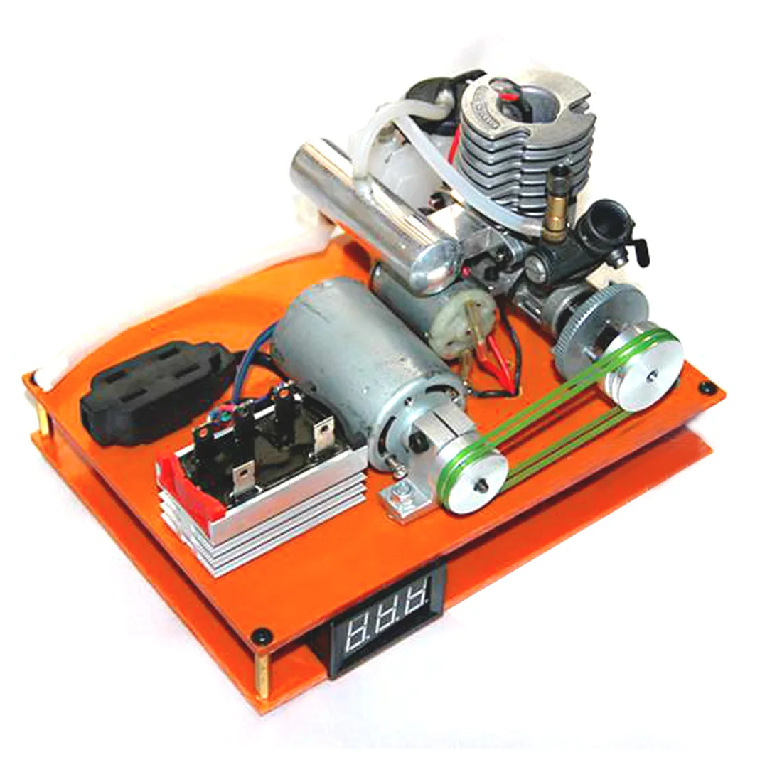 

Hot Level 15 100-500v High Pressure Methanol Engine Electric Generator Engine Model Educational Toy Gift For Kid Children Adult