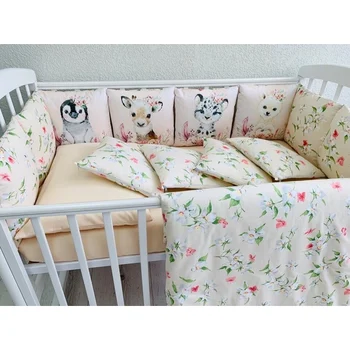 

Комплект в кроватку "Мультяшки" Комплекты в кроватку