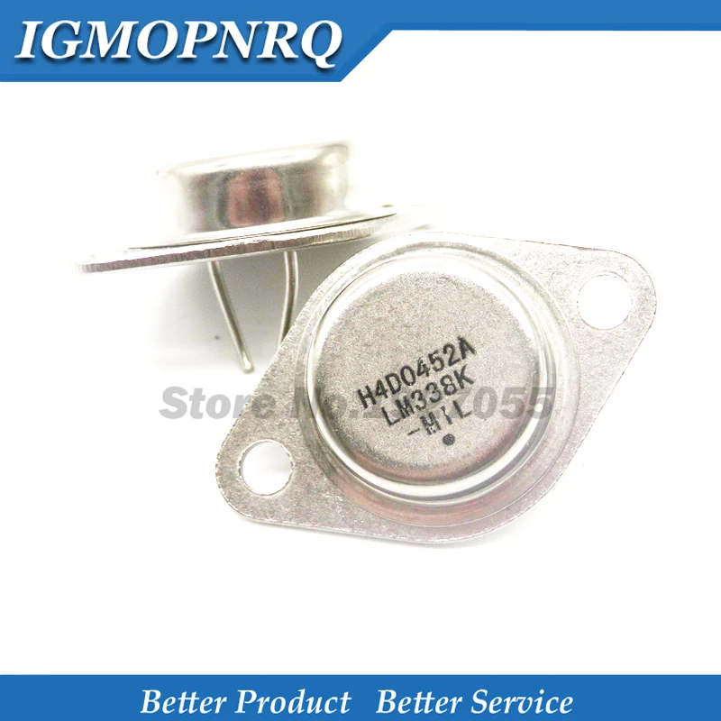 2Pcs Lm338K To3 Regolatore Di Tensione Lm338 To-3 Ic Nuovo