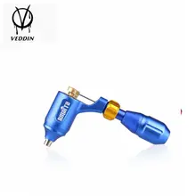 Высокое Качество Роторная татуировка машина регулируемый ход прямой привод DC Шнур Профессиональный пистолет синий цвет татуировки Поставщик