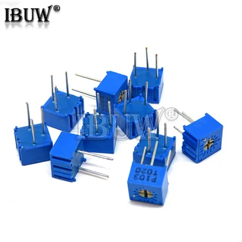 

10PCS 3362P resistance 101 201 501 102 202 502 103 Trimpo Trimmer Potentiometer 3362 500R 1K 2K 5K 10K 20K 50K 100K
