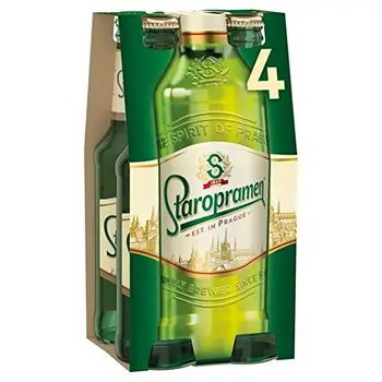 

Staropramen Premium Beer 4 x 330ml
