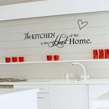 Kitchen Letter Removable Vinyl Wall Stickers Mural Decal Quotes Art Home Decor For Room Waterproof Wallpaper