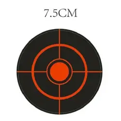 Горячая 250 шт/диаметр рулона 7,5 см spltter Target Shoot тренировочные наклейки набор аксессуаров