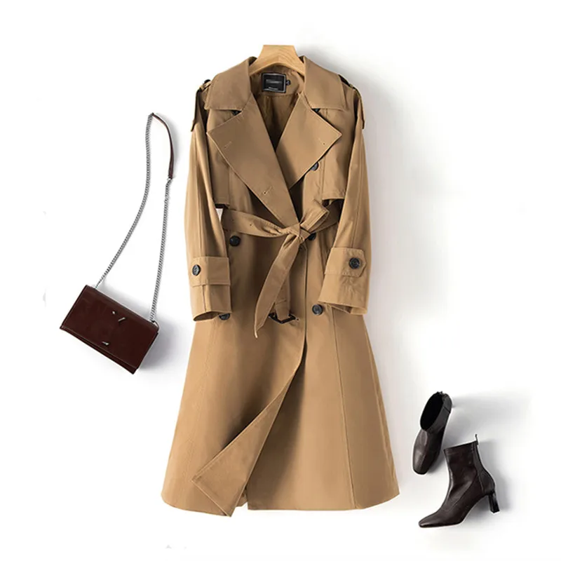 Зимняя одежда Женский Тренч пальто для 2020 осень Мода Осень Корейская ветровка