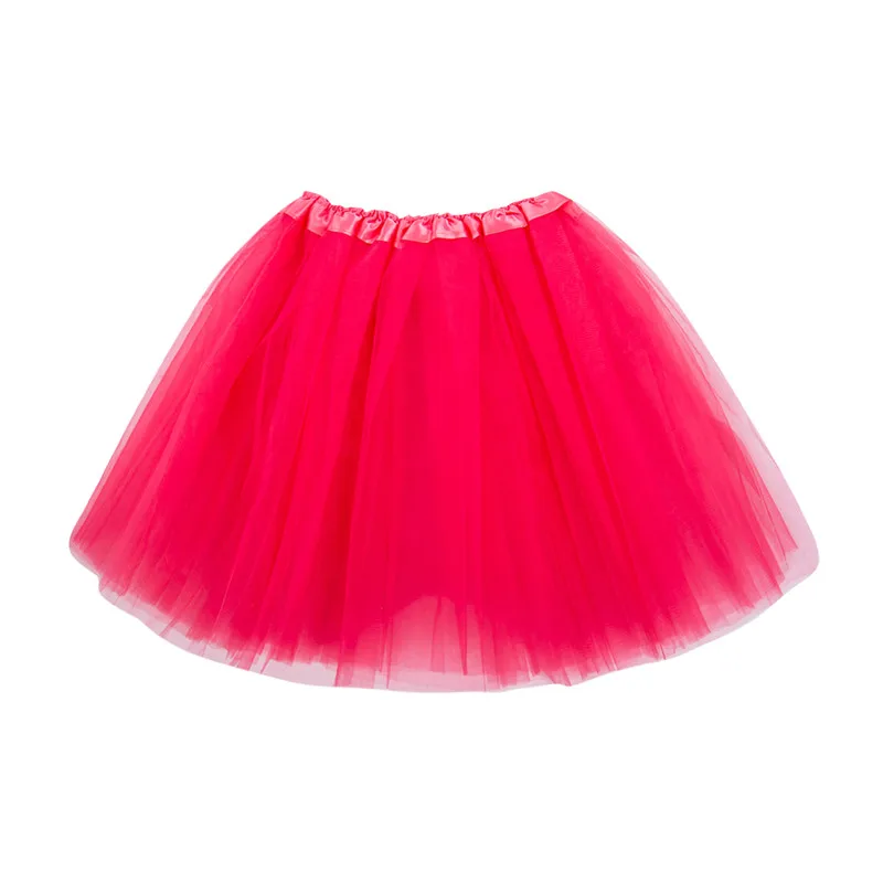 Hot Women Girl Lovely Fluffy Adult Novelty Colorful Skirt Women Tulle Tutu Dance Ballet Mini Ball Gown Skirt