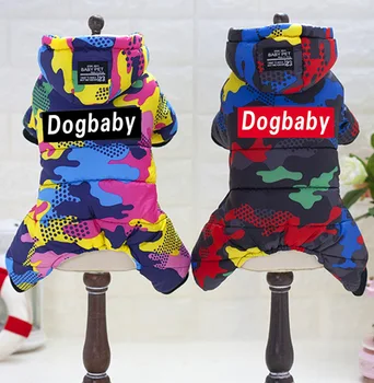 

Pet Dog Clothes Winter Warm Dog Windproof Coat Thicken Pet Clothing For Dogs Costume Jumpsuit Hoodies Jacket Pet Supplies