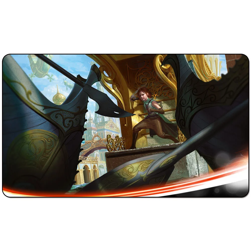 Игровой коврик mtg: CHANDRA, FIRE OF KALADESH, коврик MagicTCG 60 см x 35 см(2" x 14") Размер - Цвет: CHANDRA