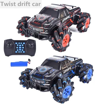 

2020 new rc car 1:16 four-wheel drive stunt car light programming forward music dancing car 360 ° rotating off-road climbing car