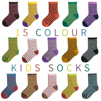 

Spring Summer Children's Socks Mesh Cotton Socks for boy Striped Socks Children Girls Kids Sport Sock WMS029