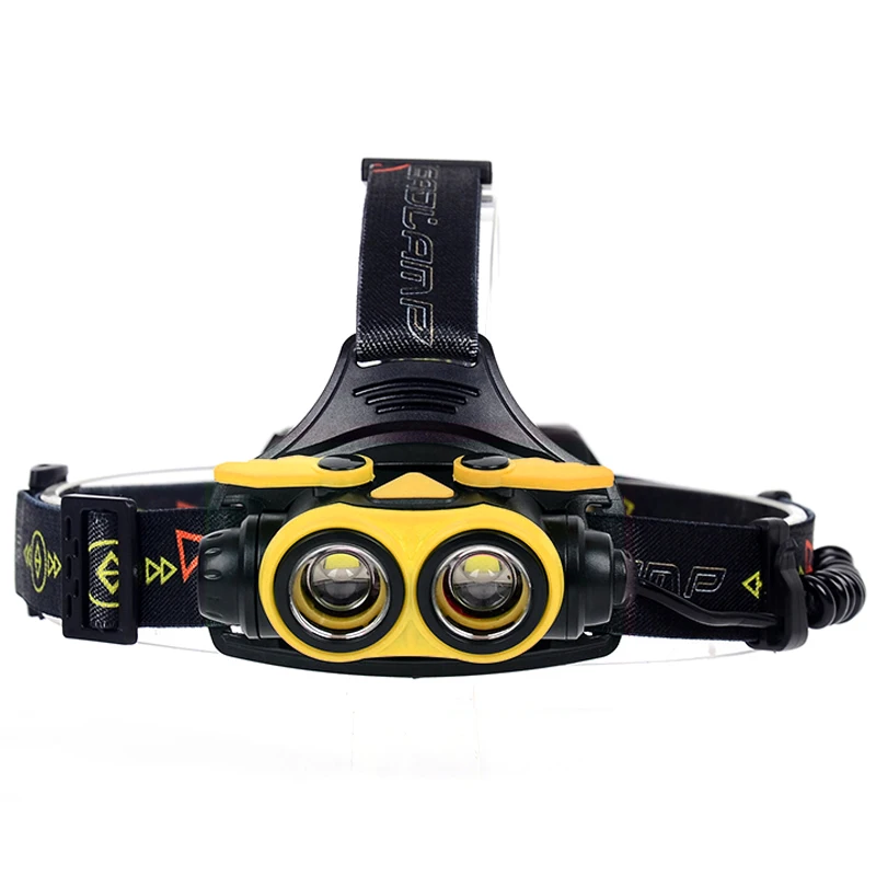 Litwod Z207305A 8000LM светодиодный налобный фонарь XM-L2 U3 4 режима Перезаряжаемые головной светильник фара Точечный светильник головной светильник