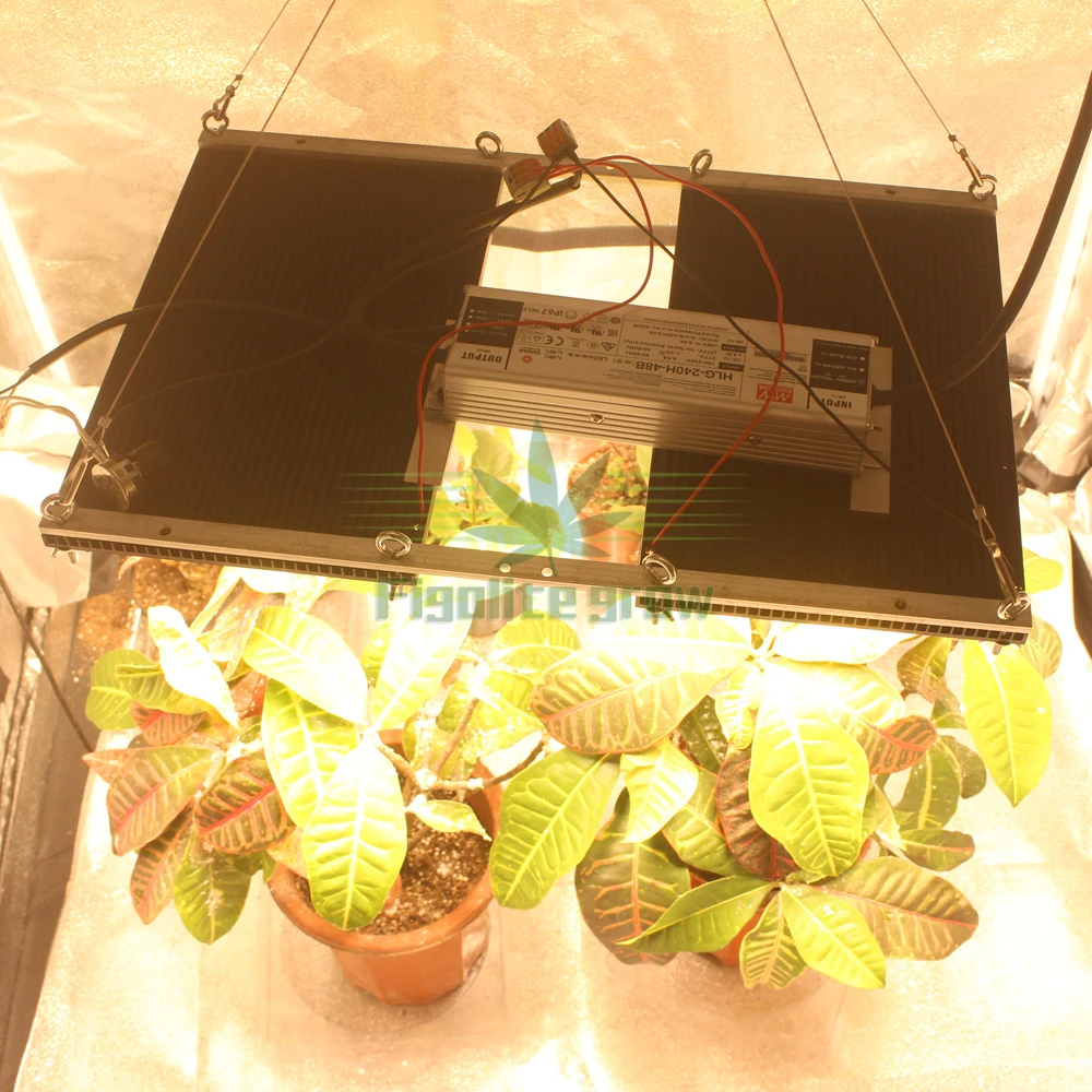 100*100*200cm Grow tent Kit Indoor System with LED quantum board grow light
