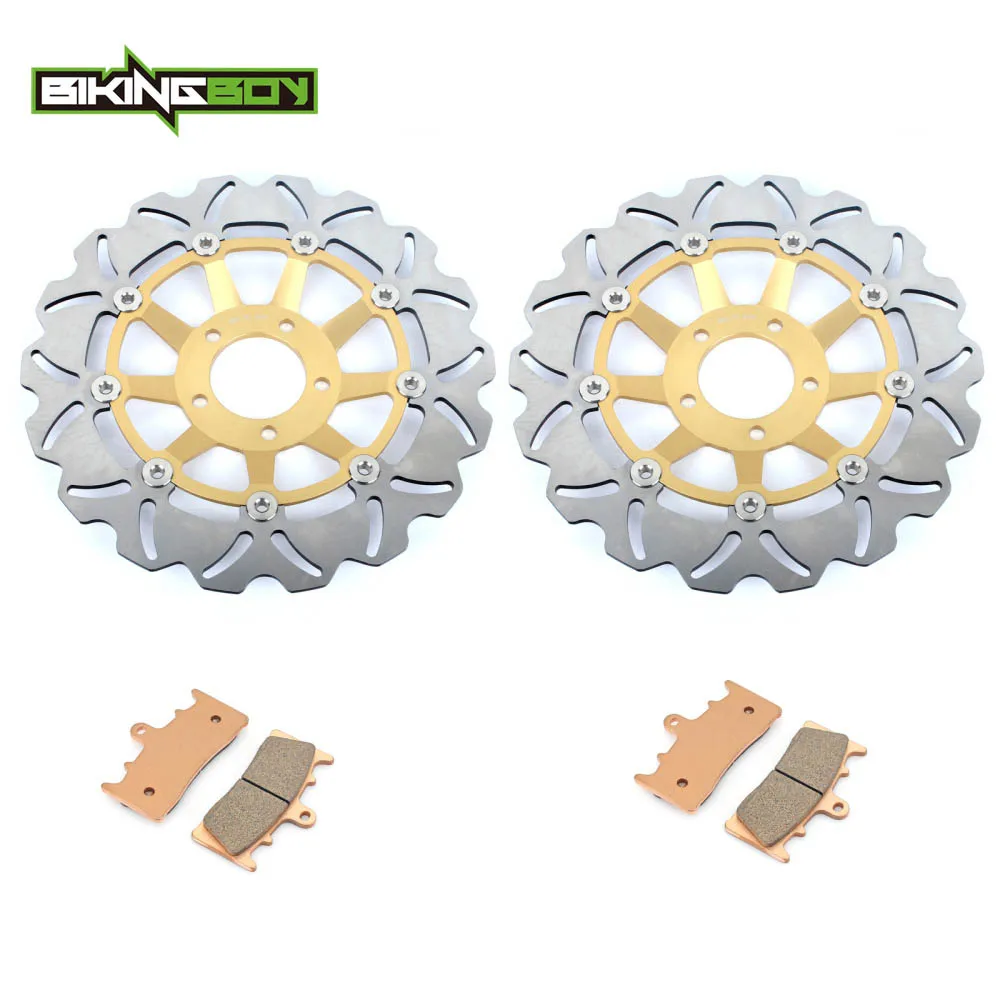 BIKINGBOY Bremsscheiben Vorne Scheiben Rotoren Pads Für Suzuki GSXR 750 W  94 95 GSX-R 1100 W 1993 1994 1995 1996 Edelstahl 310mm - AliExpress