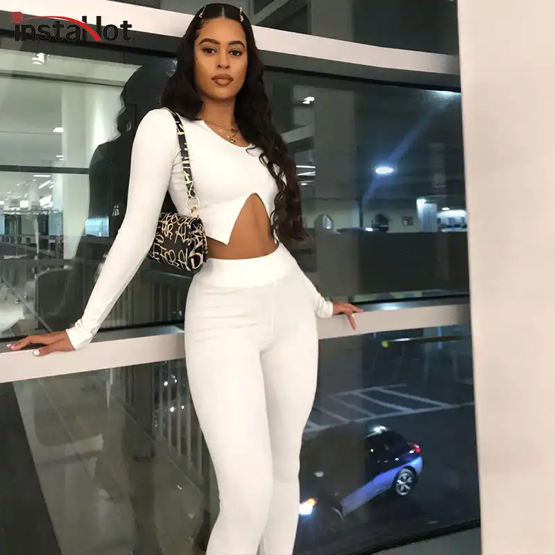 white skinny trousers ladies