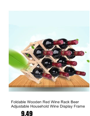 Качественные деревянные держатели для винных бутылок, креативные Практичные складные декоративные Шкафы для гостиной, красные винные витрины стеллажи для хранения