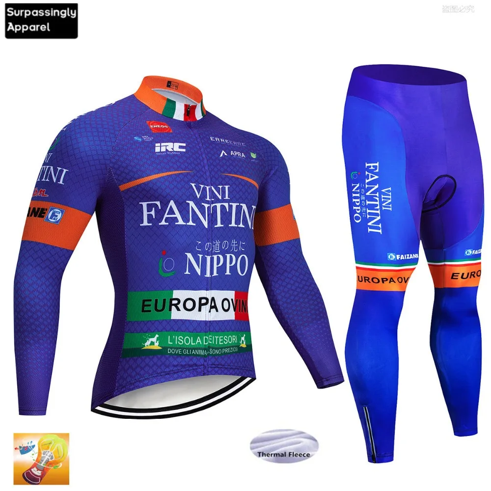 MTB велосипедная Одежда Набор VINI UCI Team Мужская зимняя флисовая велосипедная майка MTB велосипедная одежда Ropa Maillot Ciclismo 16D гель