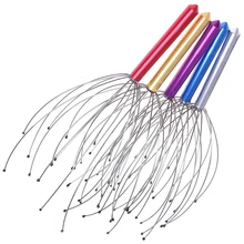 

Octopus Head Massager Scalp Relaxation Relief Body Massager Remove Muscle Tension Tiredness Metal Head Massager Instrument
