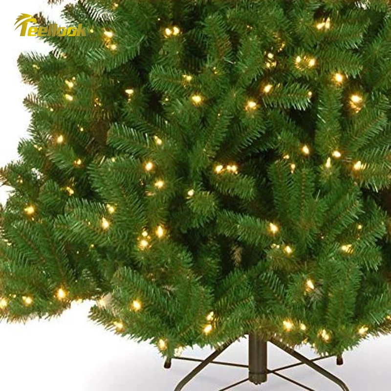  Teellook 1.2m/3.6m new PVC material Christmas tree LED light Christmas Mall hotel decoration - 4000144616991