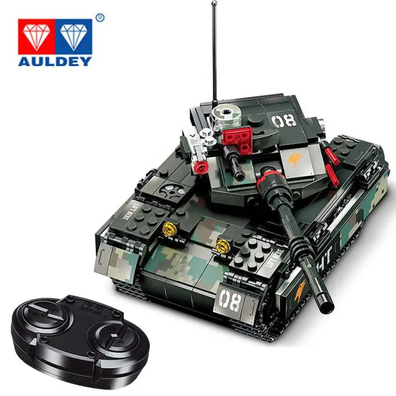 AULDEY 430 шт. городской Танк гоночный автомобиль с дистанционным управлением