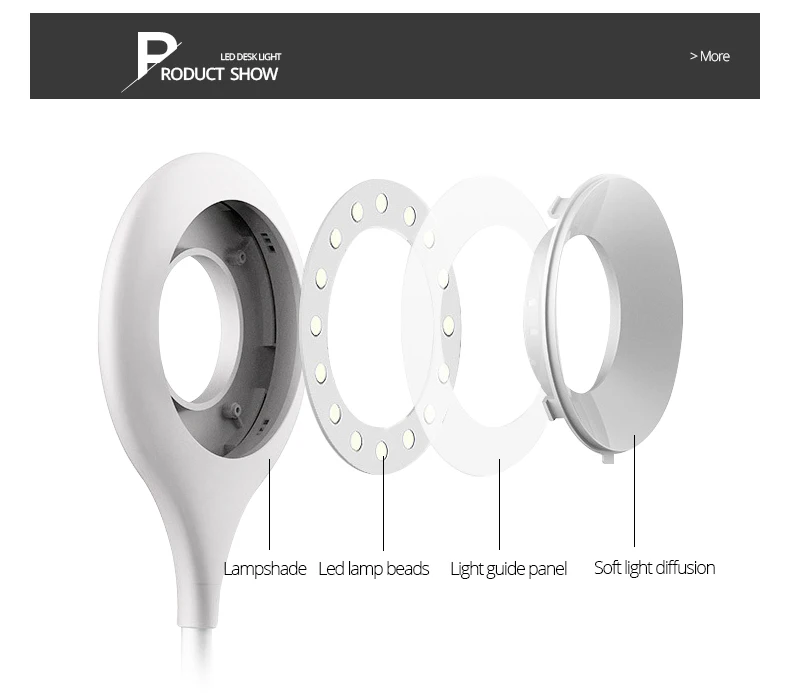 Продукт с Скрепка держатель ручки, светодиодный сенсорный переключатель ночной Светильник перезаряжаемый светодиодный ночной Светильник настольная лампа прикроватная настольная лампа