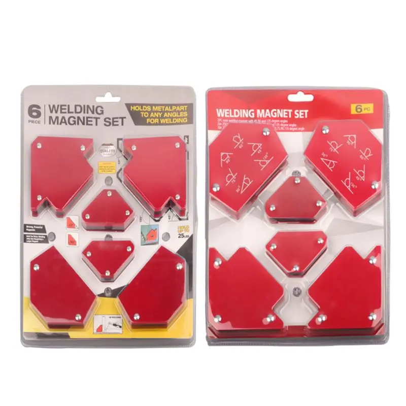 

6pcs/set Welding Positioner Fixed Angle Finder Tools Without Magnetic Soldering Locator Switch Accessories