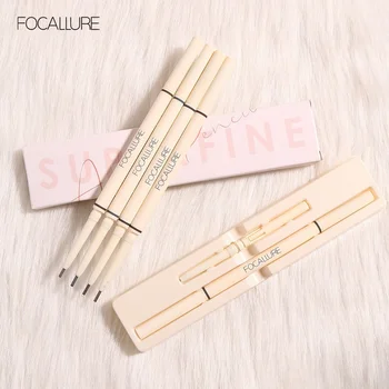 

FOCALLURE Artist Sketch Eyebrow Pencil Waterproof Natural Long Lasting Tint 4 Color Brows Eye Makeup Eye Brow Eyebrow natural