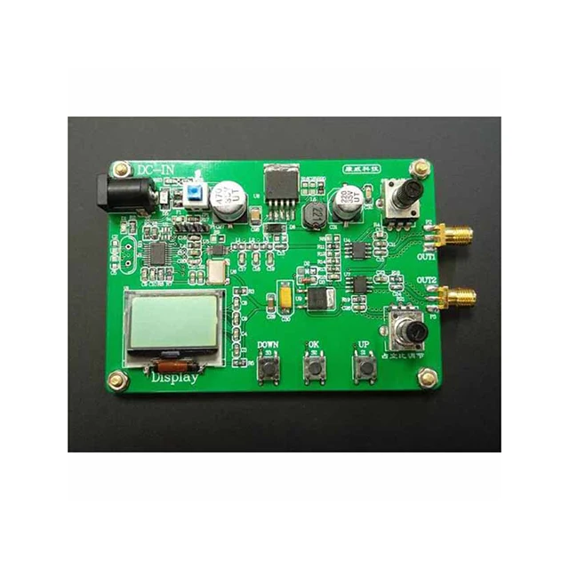 

A15-- AD9833 high-speed DDS comes with single-chip microcomputer gain adjustable high-speed square wave adjustable duty cycle
