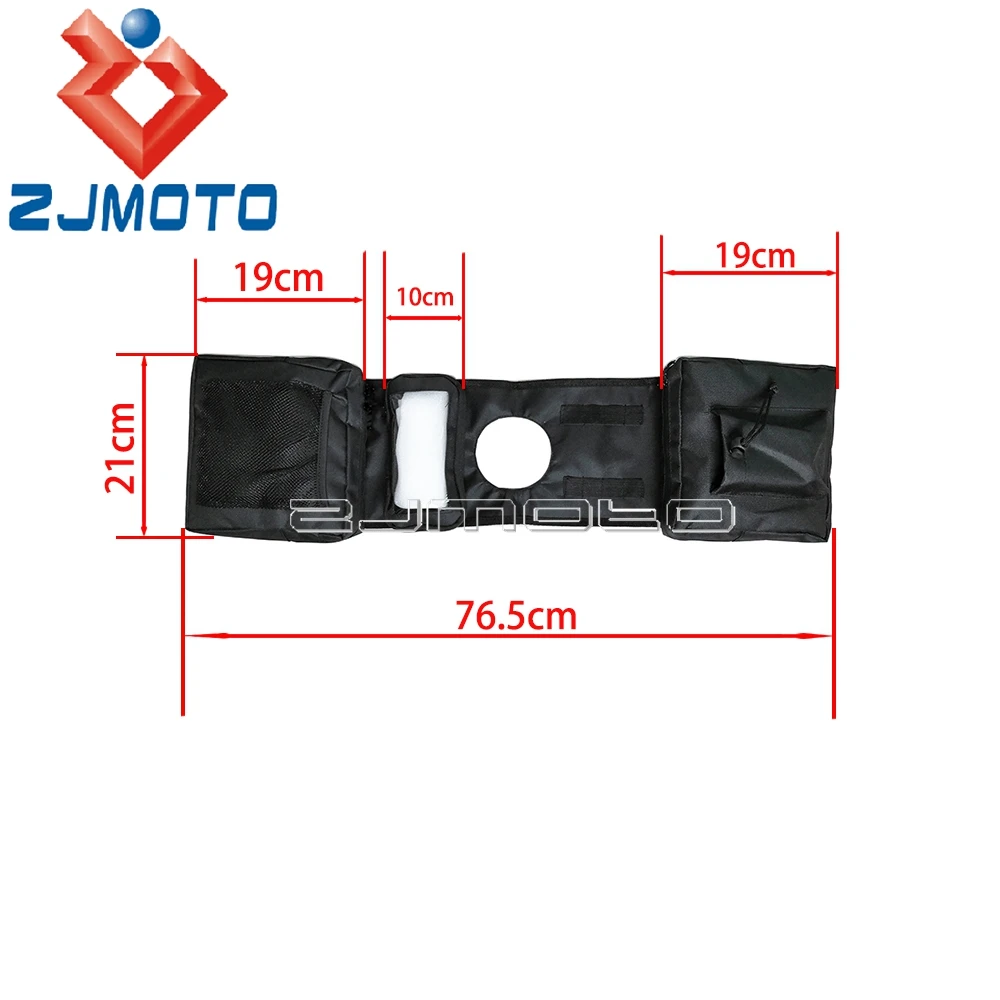 Waterproof 600D Oxford Fabric Tank Top Saddle Bag Universal ATV Snowmobiles Motorcycle Tank Storage Bag
