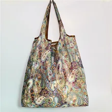 Экономьте большие продажи только одна сумка для покупок с цветом эко многоразовая сумка для покупок с короткими ручками Сумка Мультфильм Цветочные фрукты овощные продуктовые