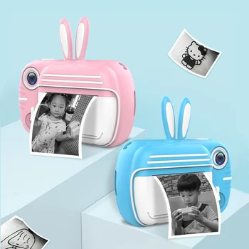 

3.5inch Children Camera Instant Print Camera Christmas Gifts 3000W PX 1080P Photo Video Camera For Kids Print And Shoot Kids Toy