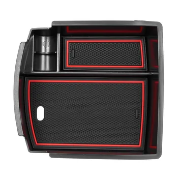 

Hot Car Central Armrest Storage Box Center Console Organizer Center Console Tray Replacement For Hyundai Kona 2017-2019
