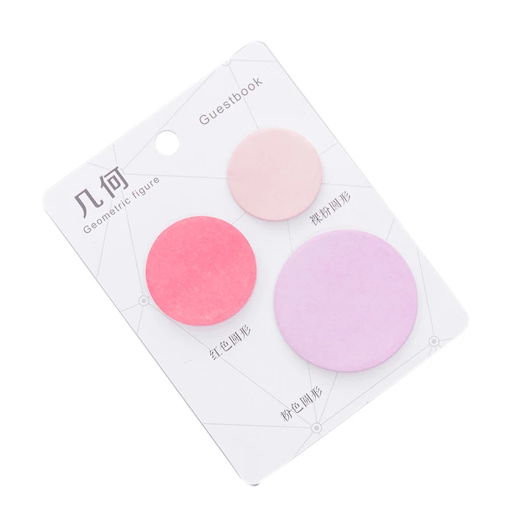 

Cute Kawaii Geometric Memo Pad Sticky Notes Stationery Sticker Index Posted It Planner Stickers Notepads Office School Supplie