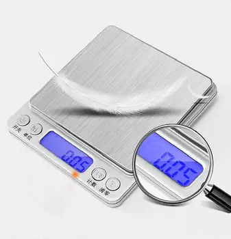 

Home Electronic Scale Kitchen Charging Usb Electronic Scale Stainless Steel Pocket Jewelry Scale Convenient Home