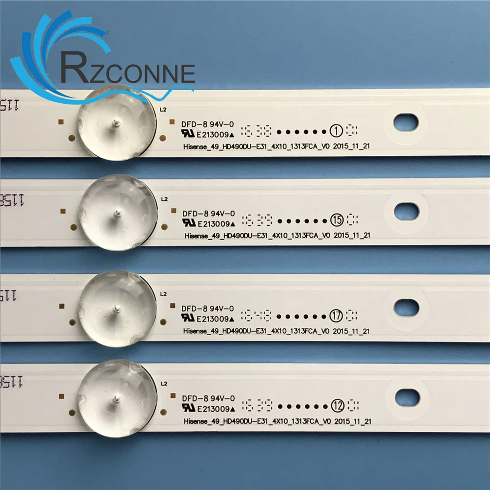 

Фонарь с подсветкой 10 ламп для 49_hd490du-e31 _ 4x10 LED49EC520UA LED49EC620UA 49K300U H49M3000 фонарь LED49K300U